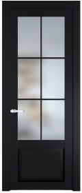   	Profil Doors 2.2.2 (р.6) PD со стеклом блэк